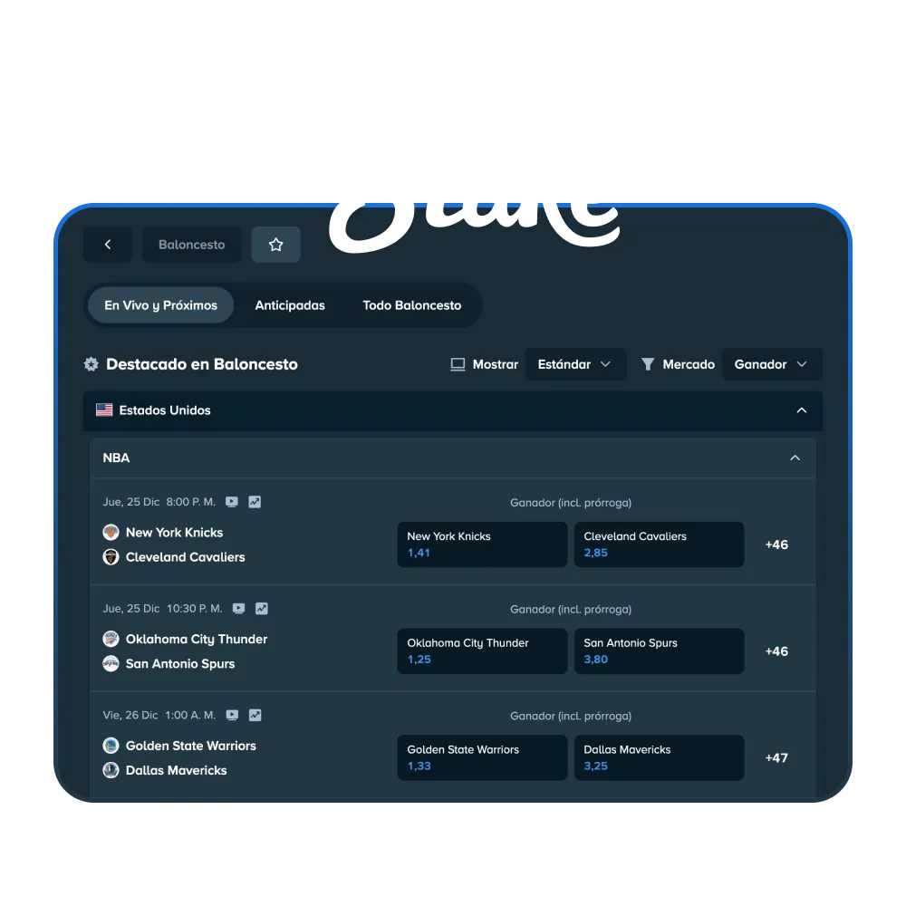 Realiza tus apuestas en tu equipo de baloncesto favorito Stake.