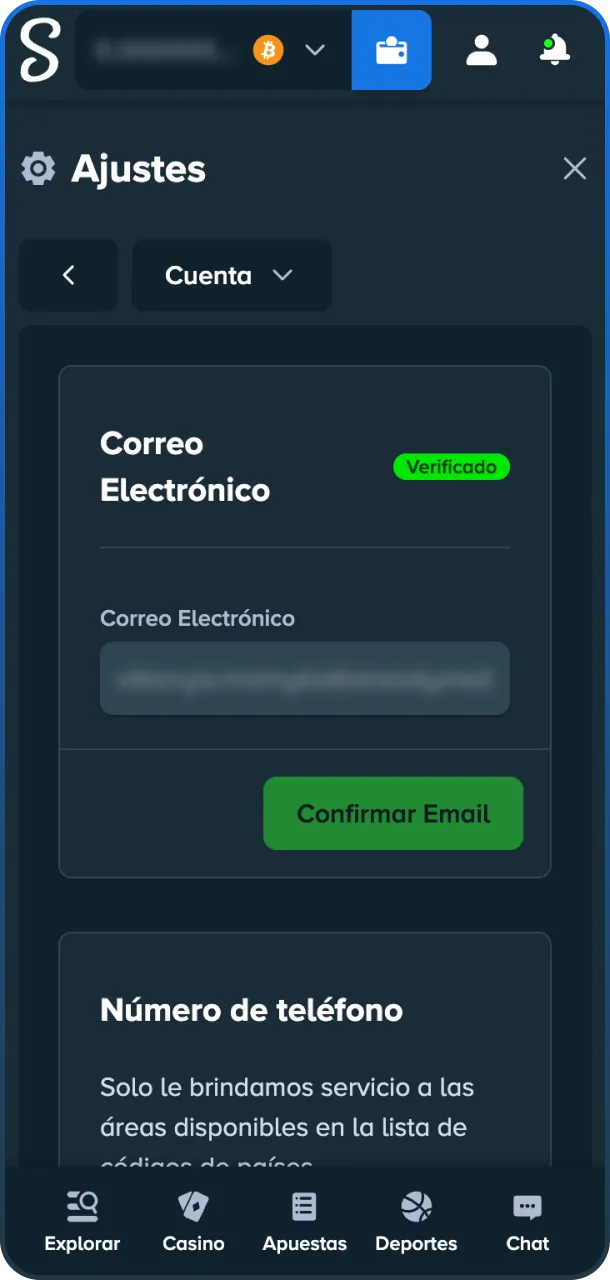 Verifica tu perfil en Stake casino para garantizar la seguridad de tus fondos.