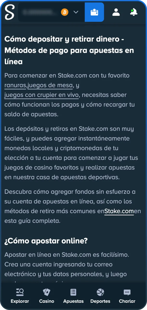 Opciones de financiación convenientes para ayudarle a ganar Stake.