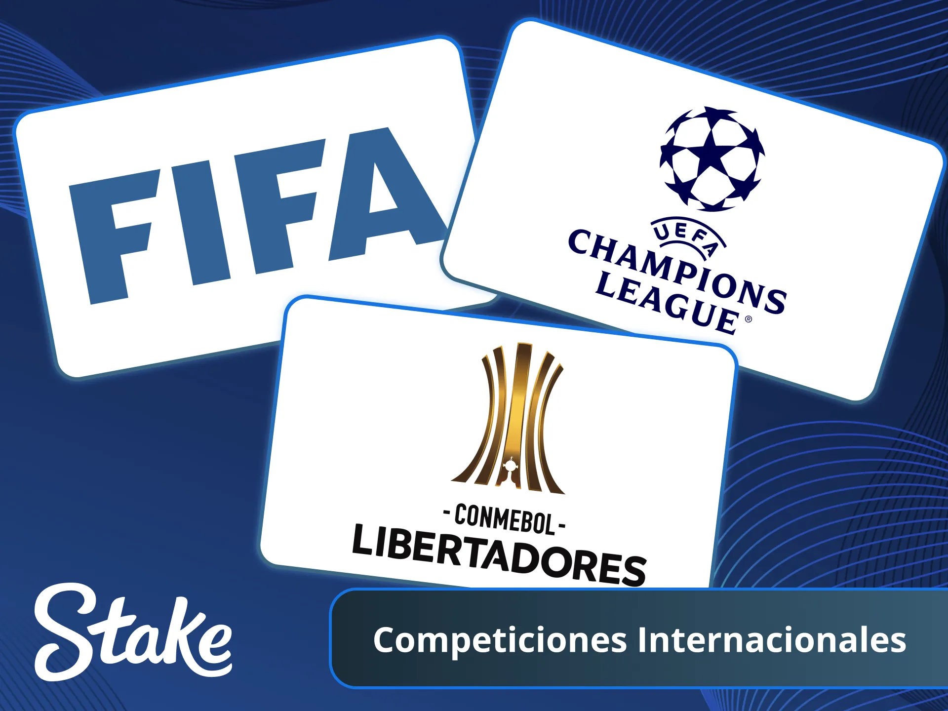 Haz una apuesta en tu liga de fútbol favorita en Stake.