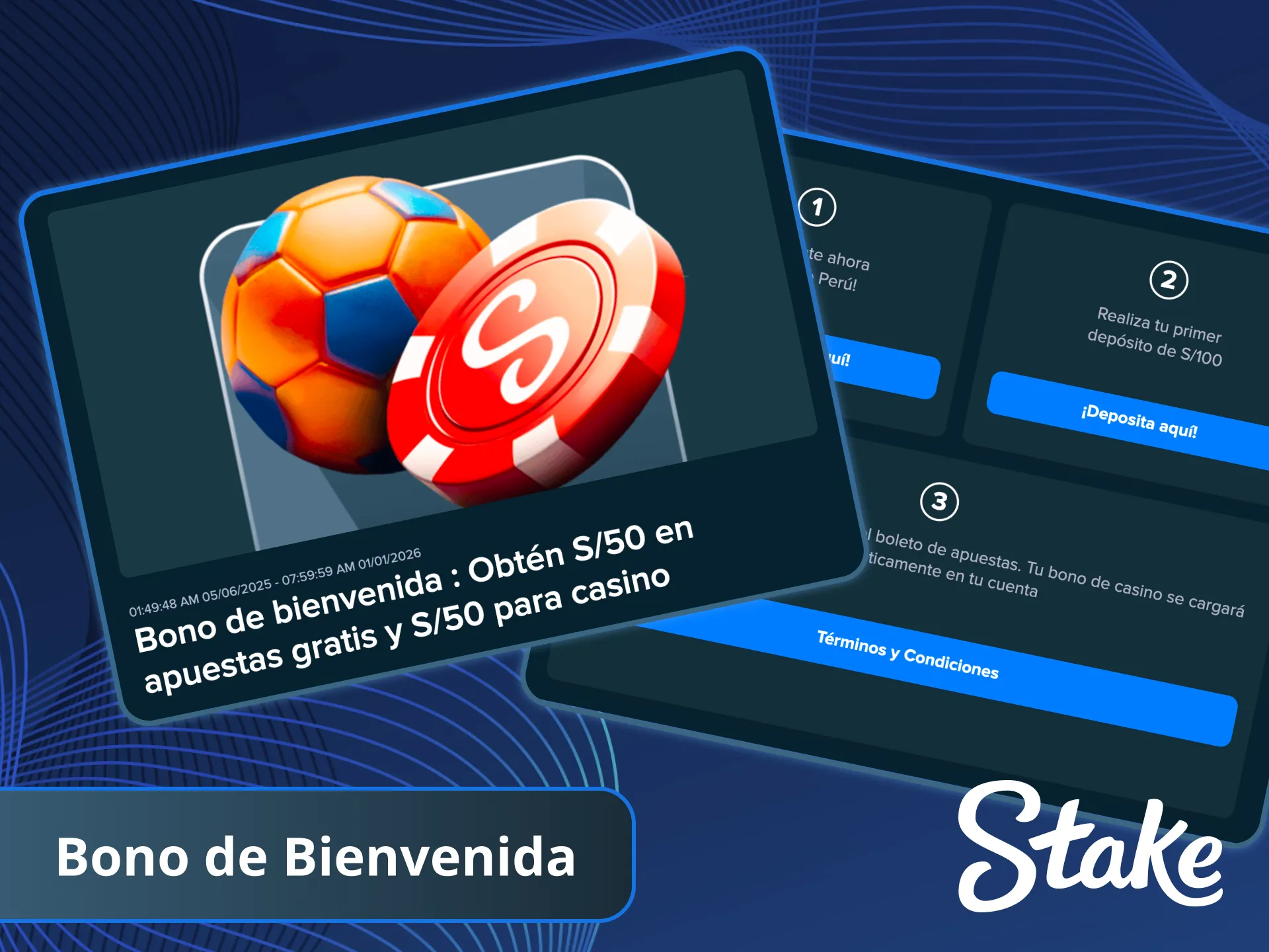 Los bonos ya te están esperando en tu cuenta Stake.
