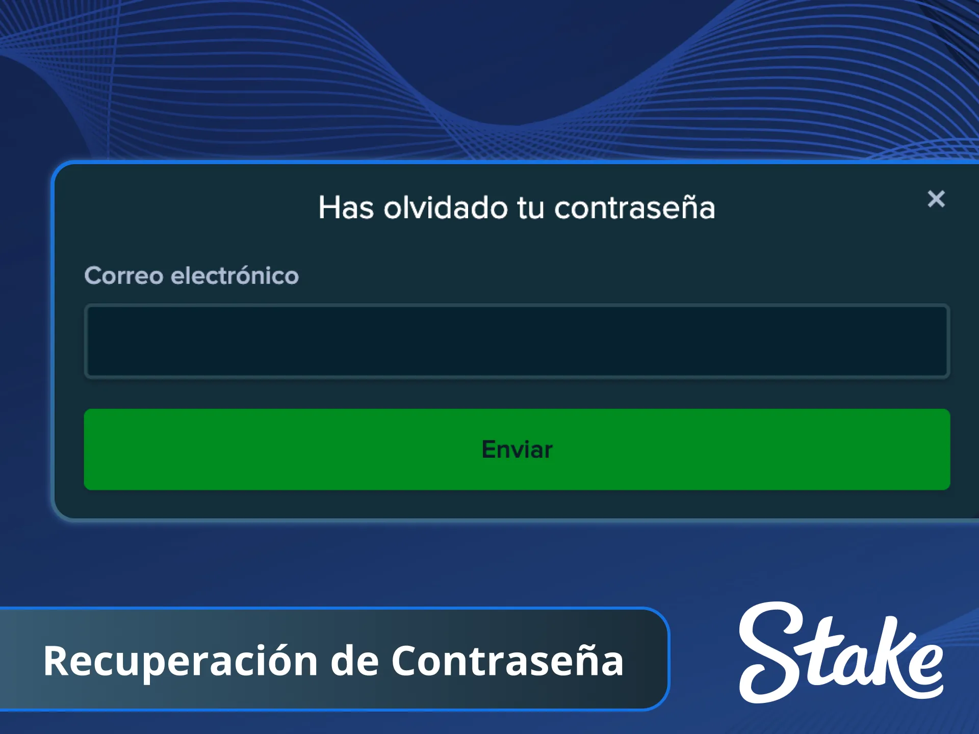 Date prisa y únete a Stake y haz tu primera apuesta.