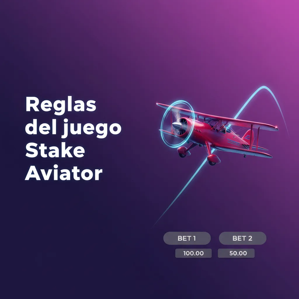 Reglas de Stake Aviator: avión y multiplicador en ascenso; cobra antes de irse, Auto Cashout y 2 apuestas simultáneas.