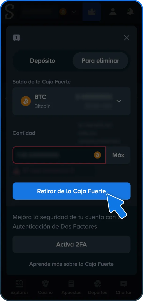 Puedes cobrar tus ganancias en Stake ahora.