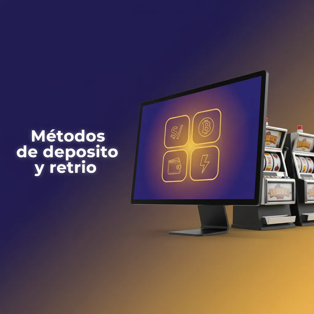 Depósito y retiro en Perú: logos de Bitcoin, Ethereum, USDT, USDC, TRX, Ripple, Litecoin, Dogecoin y tarjetas Visa/Mastercard.