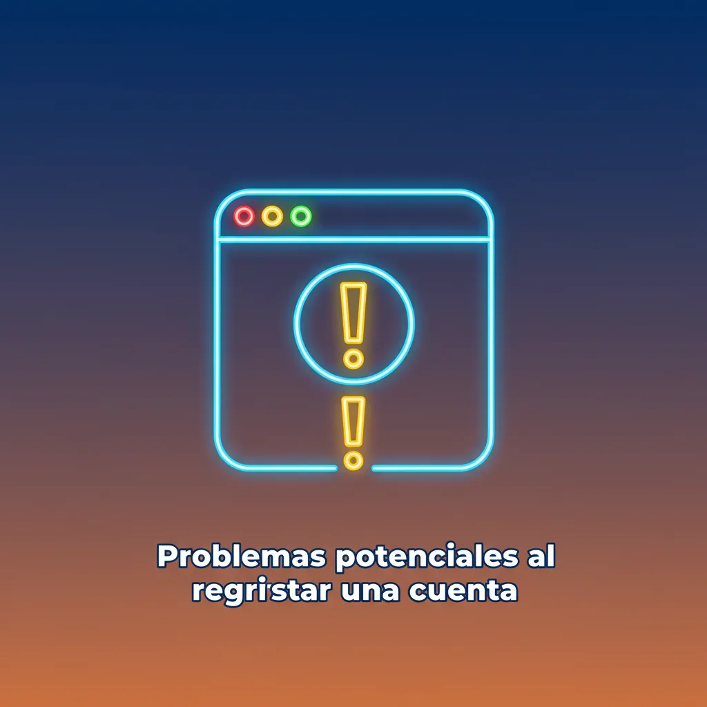 Problemas al registrar una cuenta y soluciones: correo de verificación, documento, teléfono, duplicado, ubicación