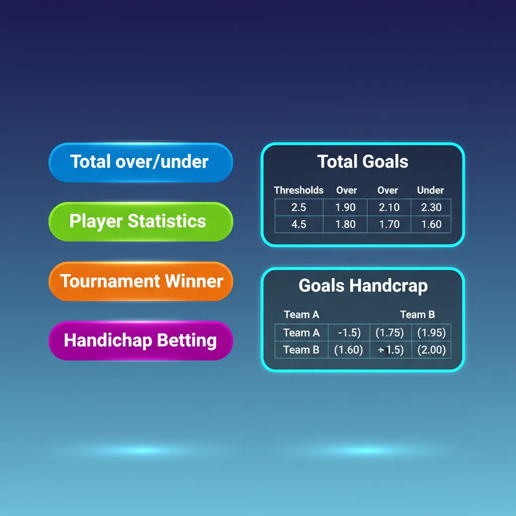 Infografía 'Tipos de apuestas': simple, sistema y combinada/parlay; elige según riesgo, banca y retorno esperado.