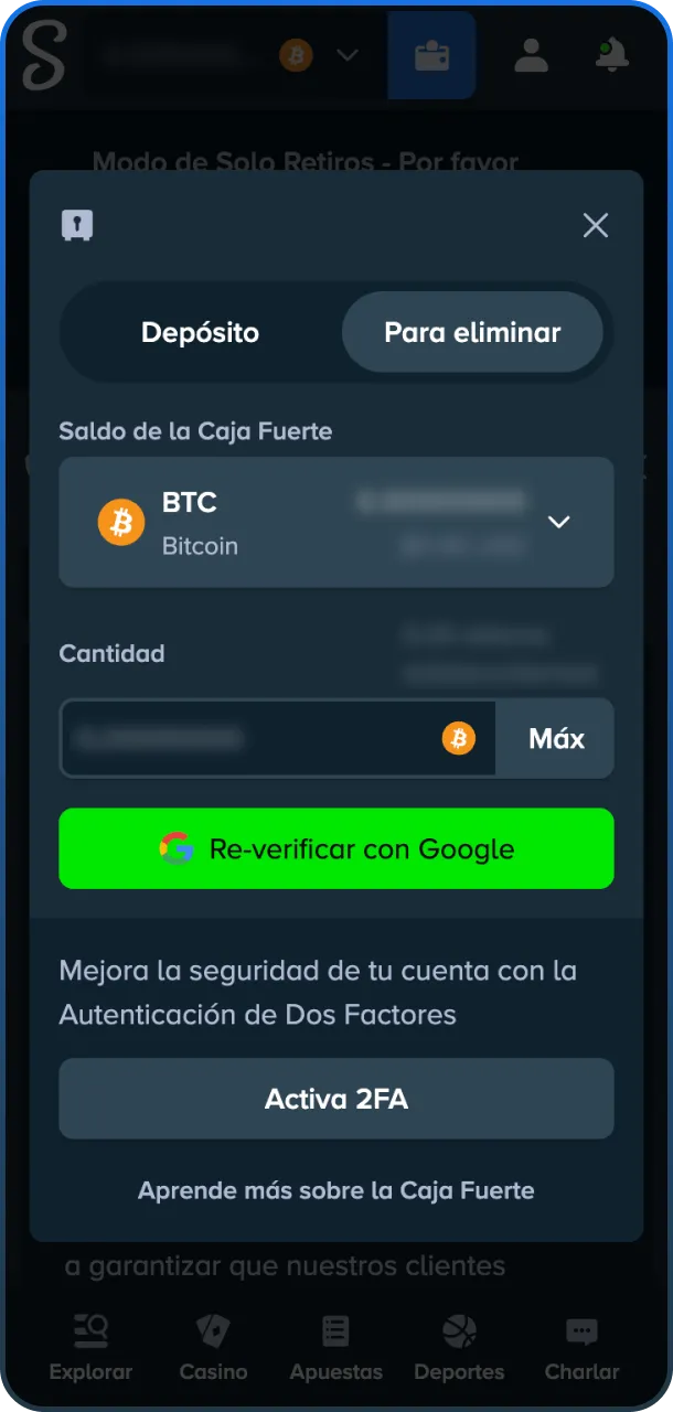 Reclama tus ganancias de tenis en Stake.