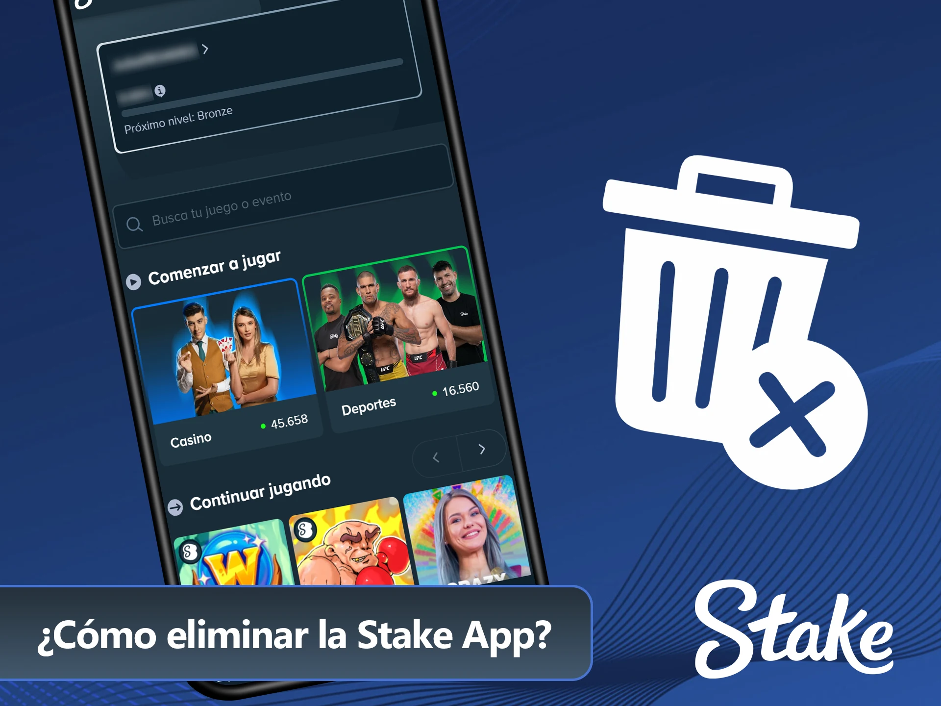 Mirá los pasos para desinstalar en el sitio oficial Stake Perú.