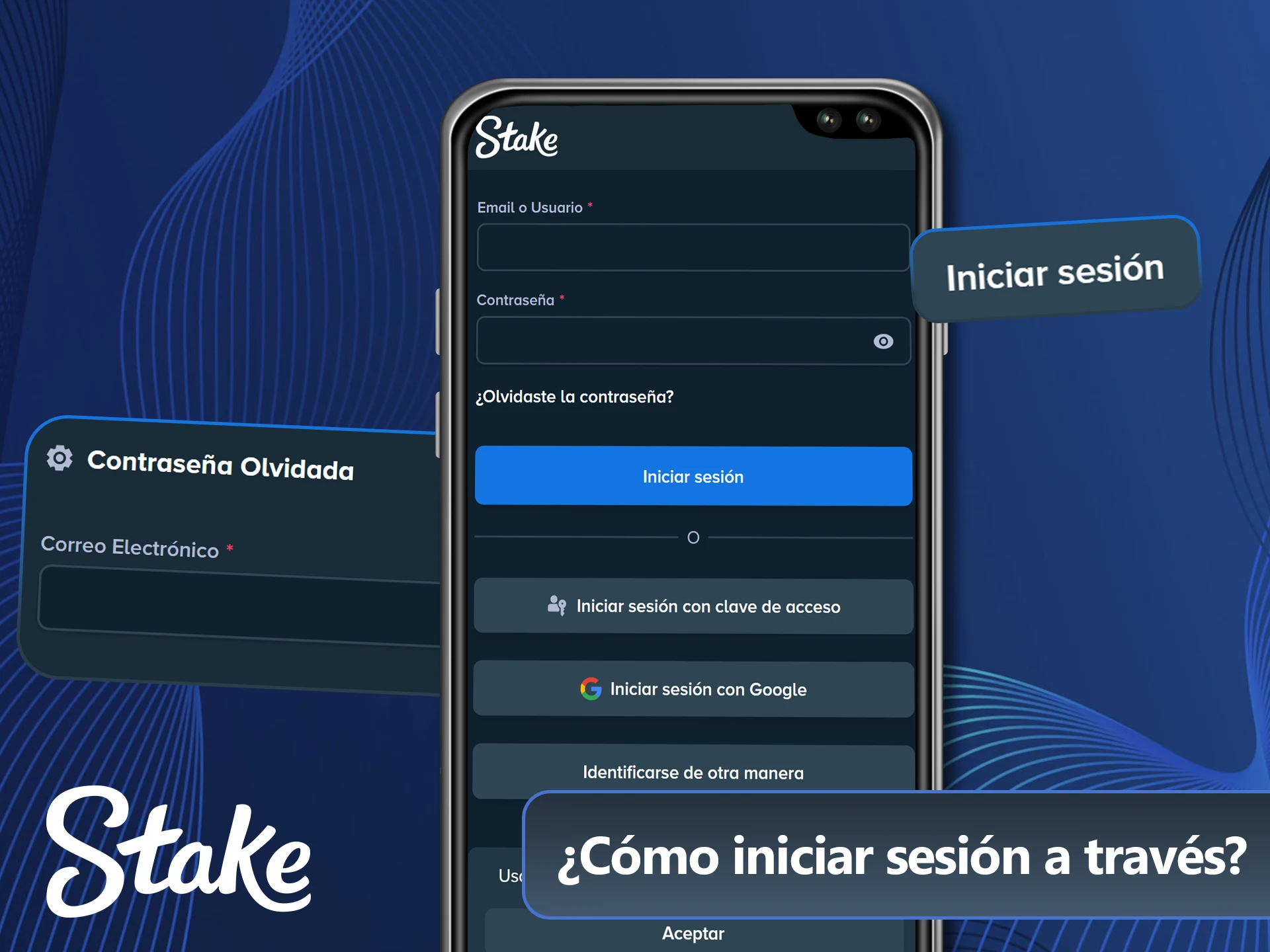Accedé a tu perfil personal desde el sitio oficial Stake ahora.
