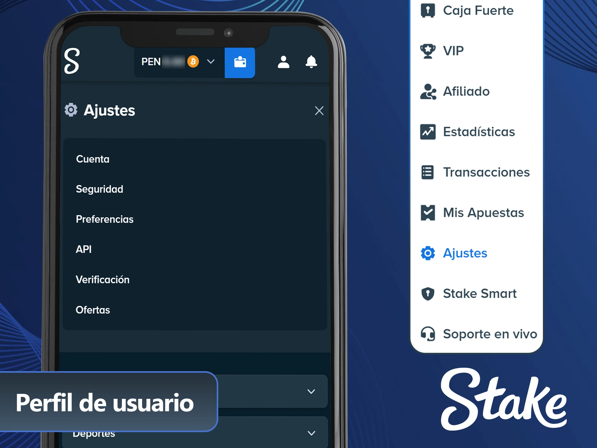 Gestioná tus datos personales dentro del sitio oficial Stake ahora.