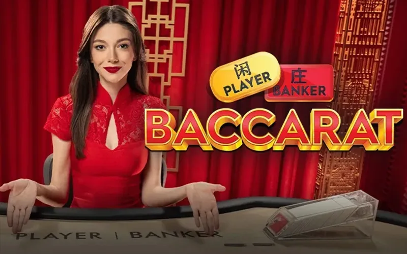 Jugá baccarat con repartidores en vivo en el sitio oficial Stake.