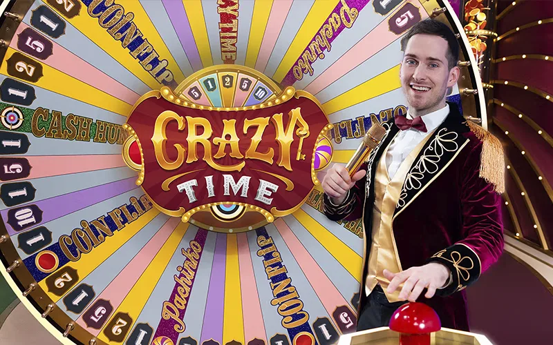 Ganá premios locos en Crazy Time dentro del sitio oficial Stake.