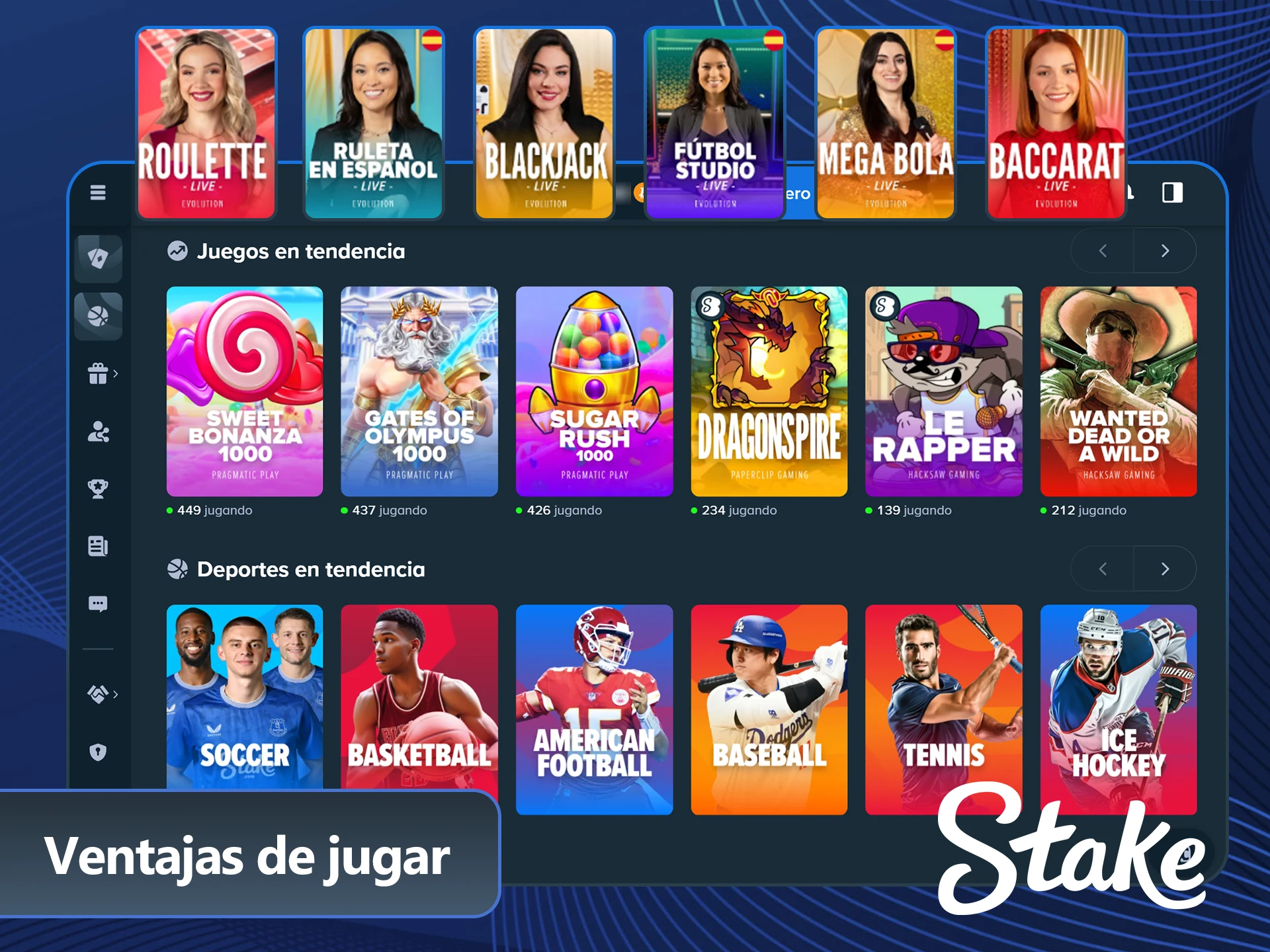 Descubrí por qué somos líderes en el sitio oficial Stake Perú.