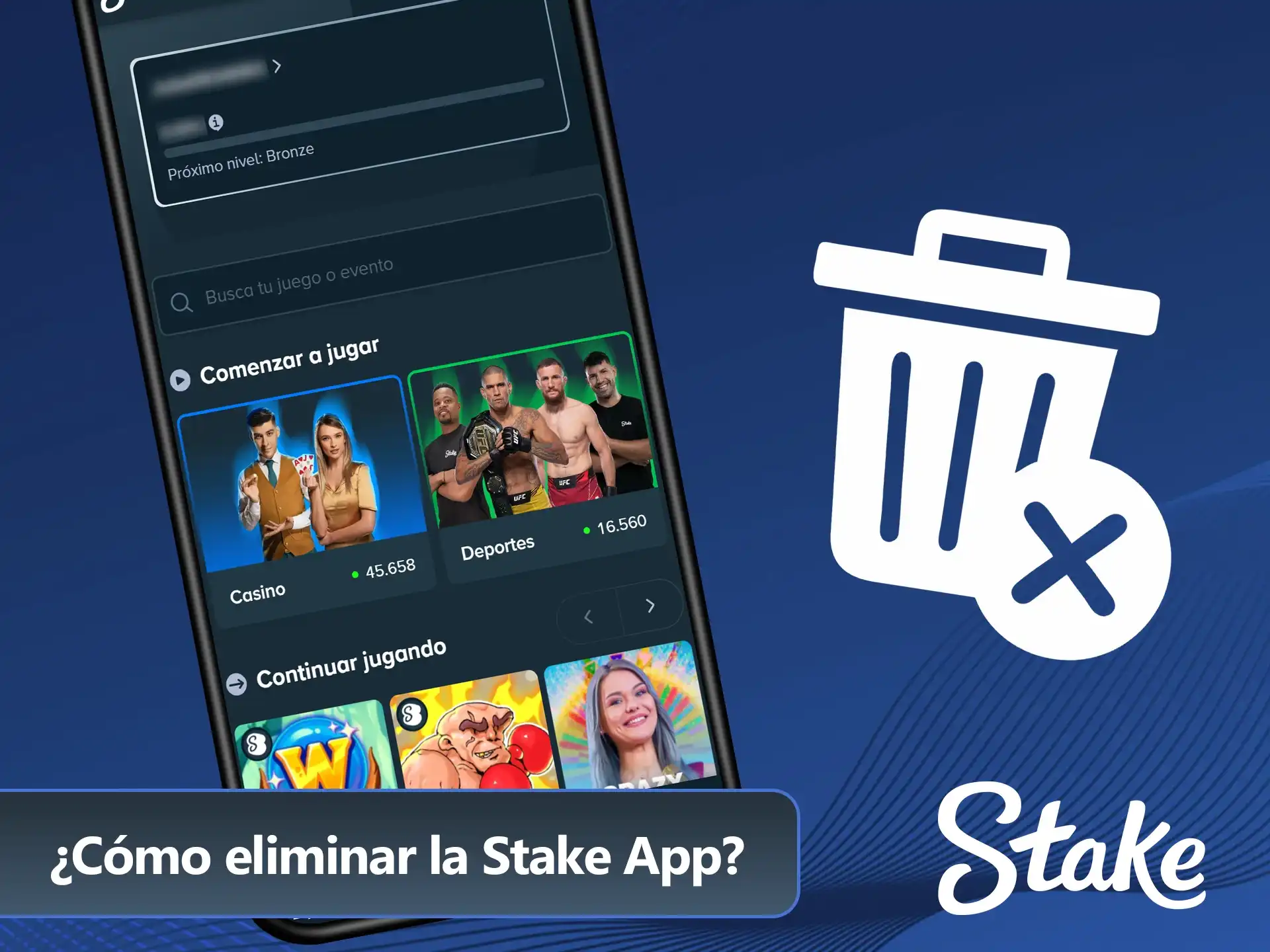 Mirá los pasos para desinstalar en el sitio oficial Stake Perú.